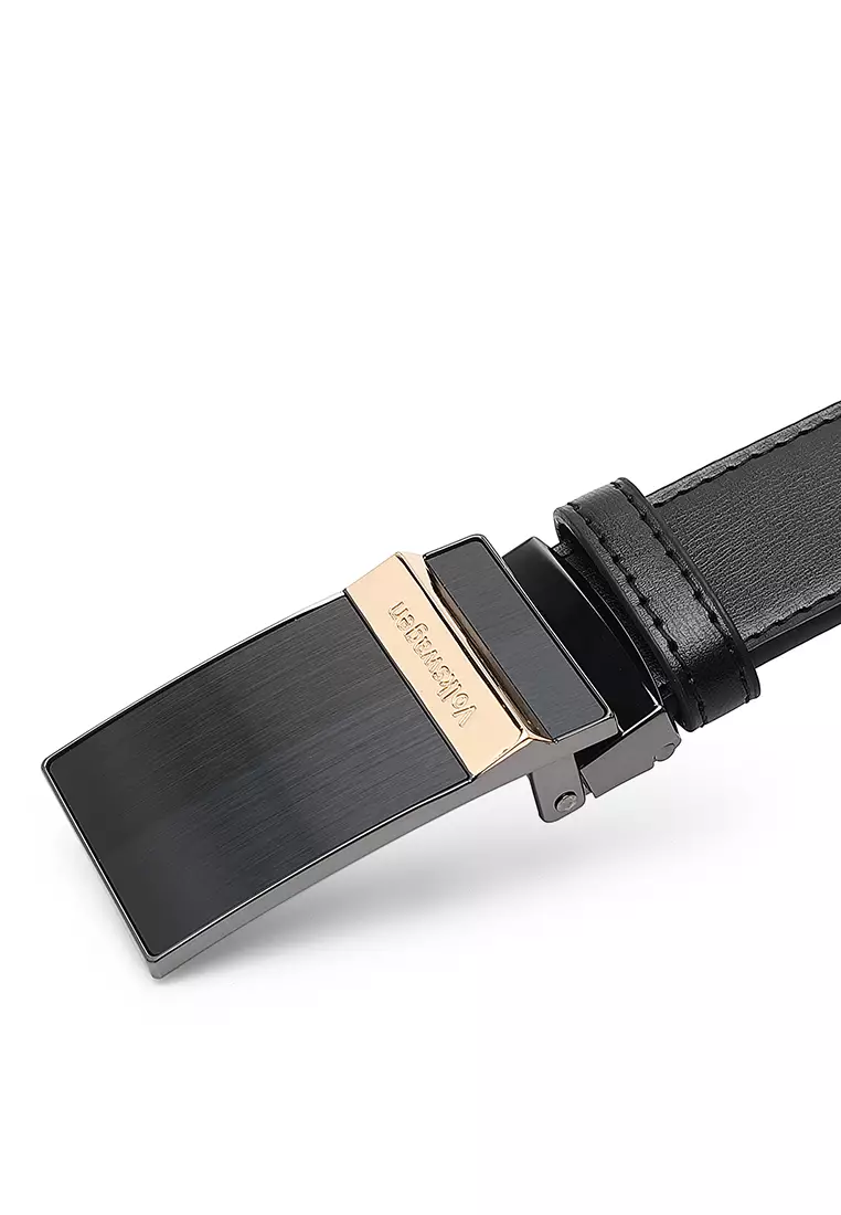 Gift Set - Card Holder + 35mm Pin Belt (禮盒 - 皮具錢包 + 腰帶) - 黑色 / 棕色
