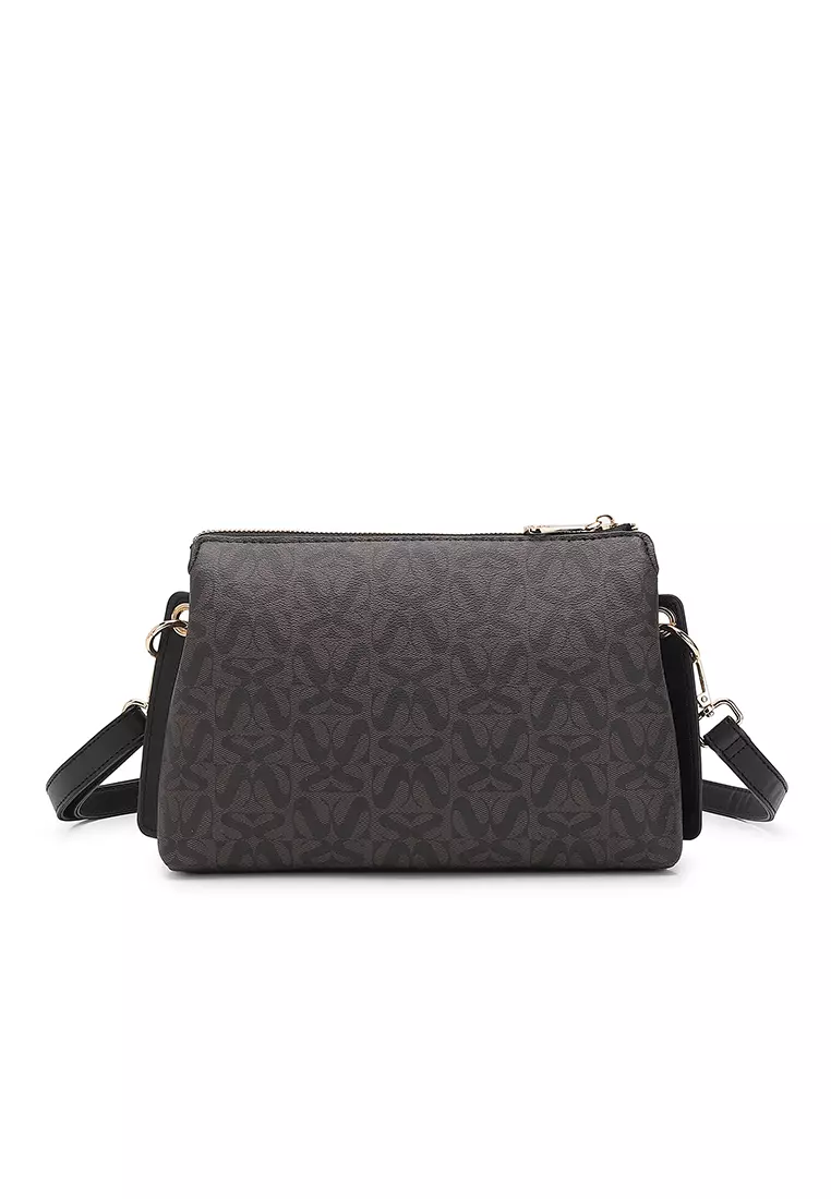 Women's Sling Bag / Crossbody Bag / Shoulder Bag - Black