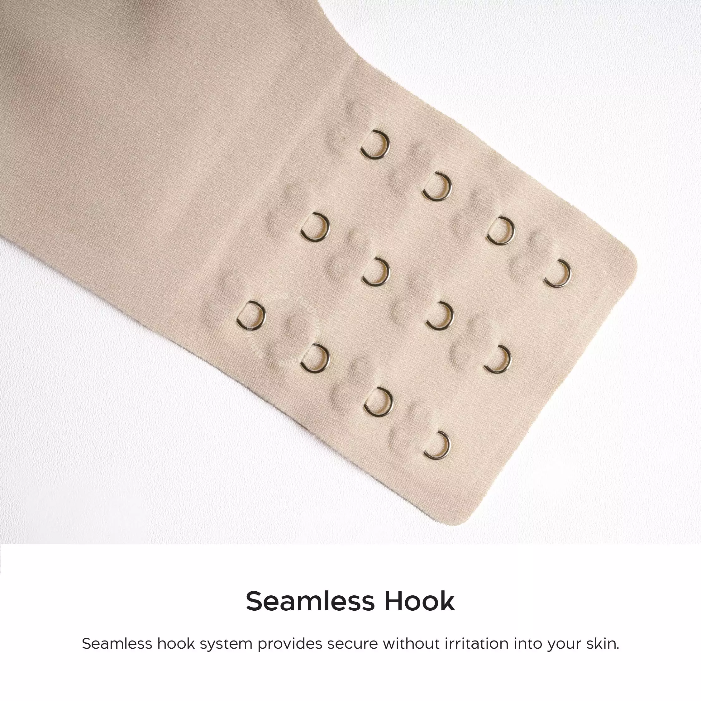 Nathalie Round Neck Seamless Bra NTB 3525 - Beige