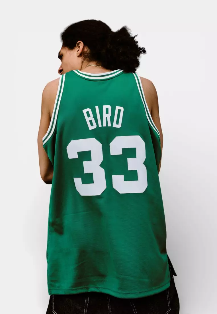 #33 Larry Bird 1985 Boston Celtics Swingman Basketball Jersey