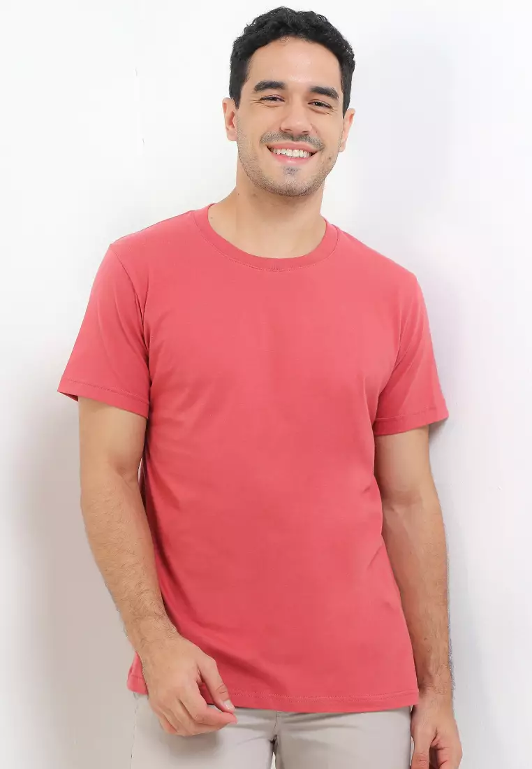 Round Neck Basic Short Sleeves Tee