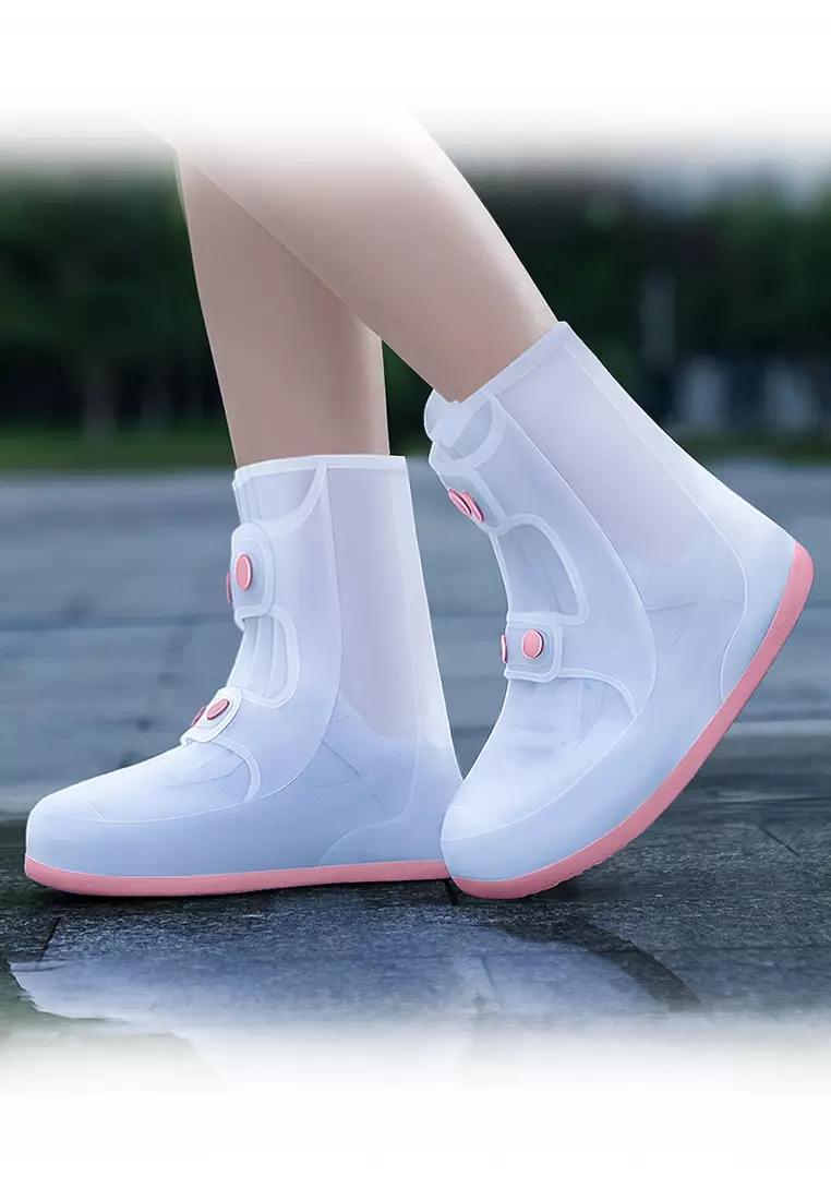 VANSA 男女款加厚防水雨靴套 VSU-R-5307