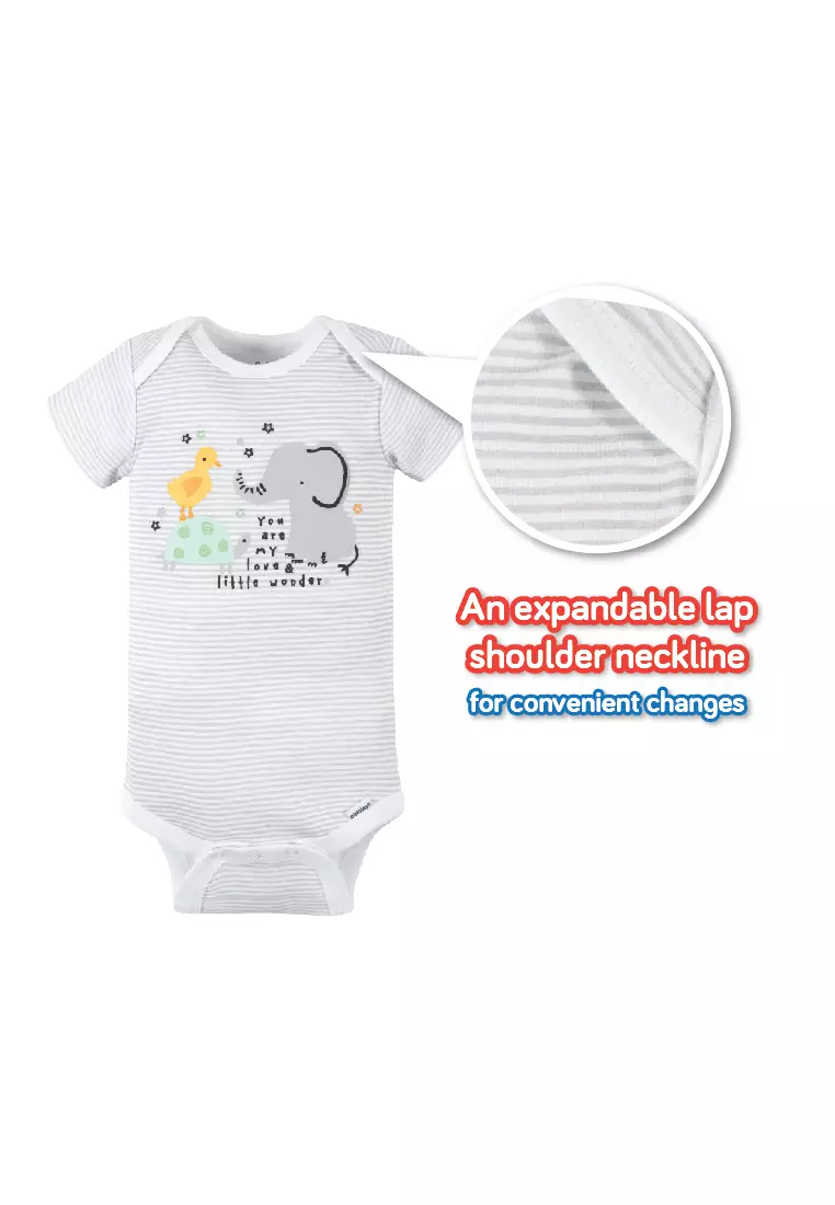 Buy Gerber Childrenswear Gerber 4-Pack Baby Neutral Baby Animals