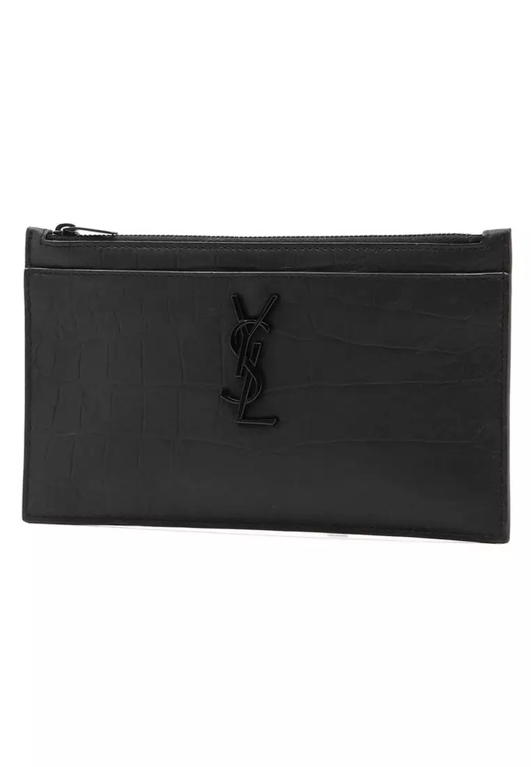 Monogram bill pouch ysl shop
