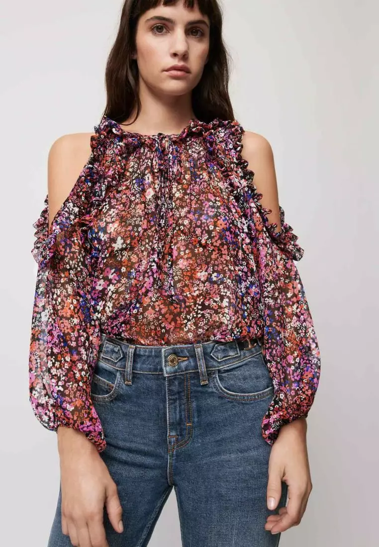 Maje off shoulder top store