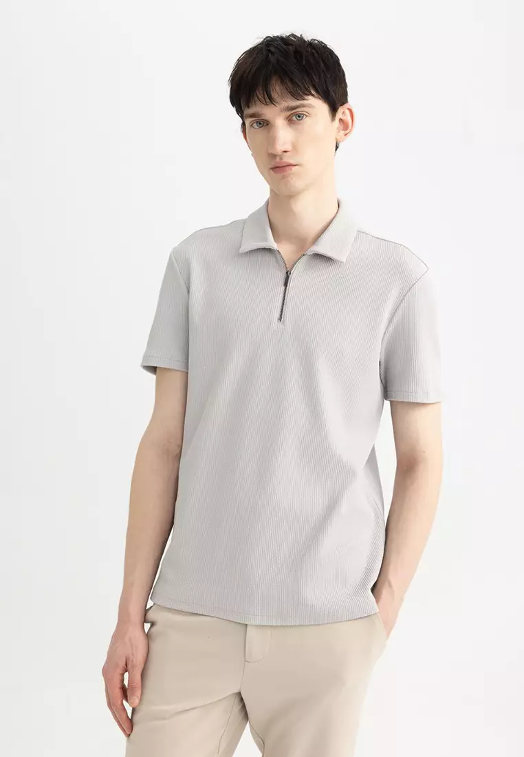Zip Polo Shirt