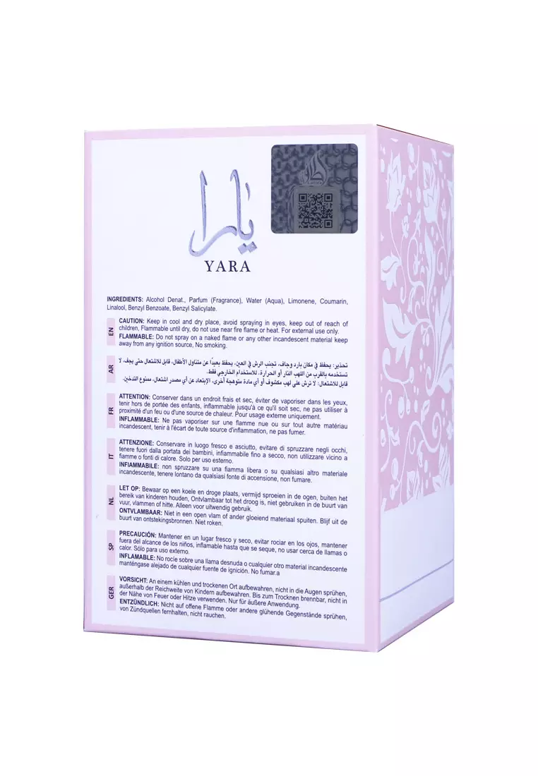  Lattafa Yara Woman EDP 100 ML