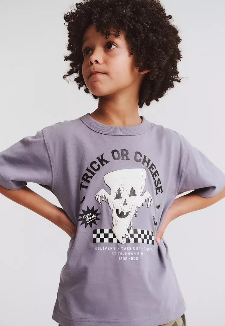 Jonny Short Sleeves Graphic Print Tee