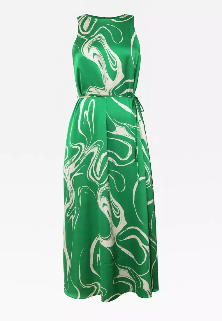 Gretchen Printed Midi Dress