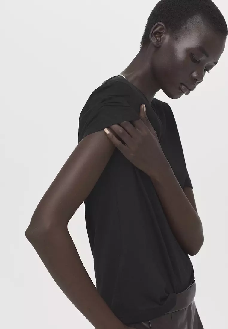 V-Neck Cotton T-Shirt