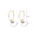 Glamorousky white 925 Sterling Silver Plated Gold Elegant Geometric Circle Imitation Pearl Earrings D7B3AAC5AC7D89GS_2