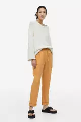 WOMEN LINEN JOGGERS