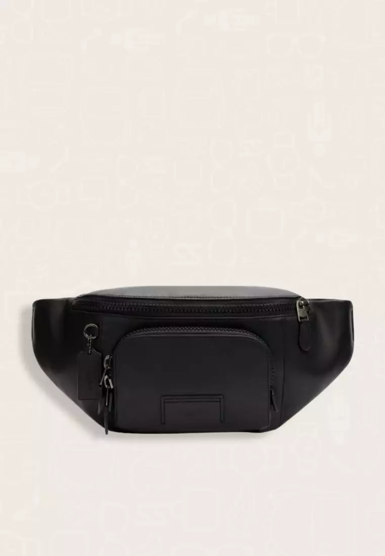 Jual Coach Coach Track Belt Bag Black Original 2025 ZALORA