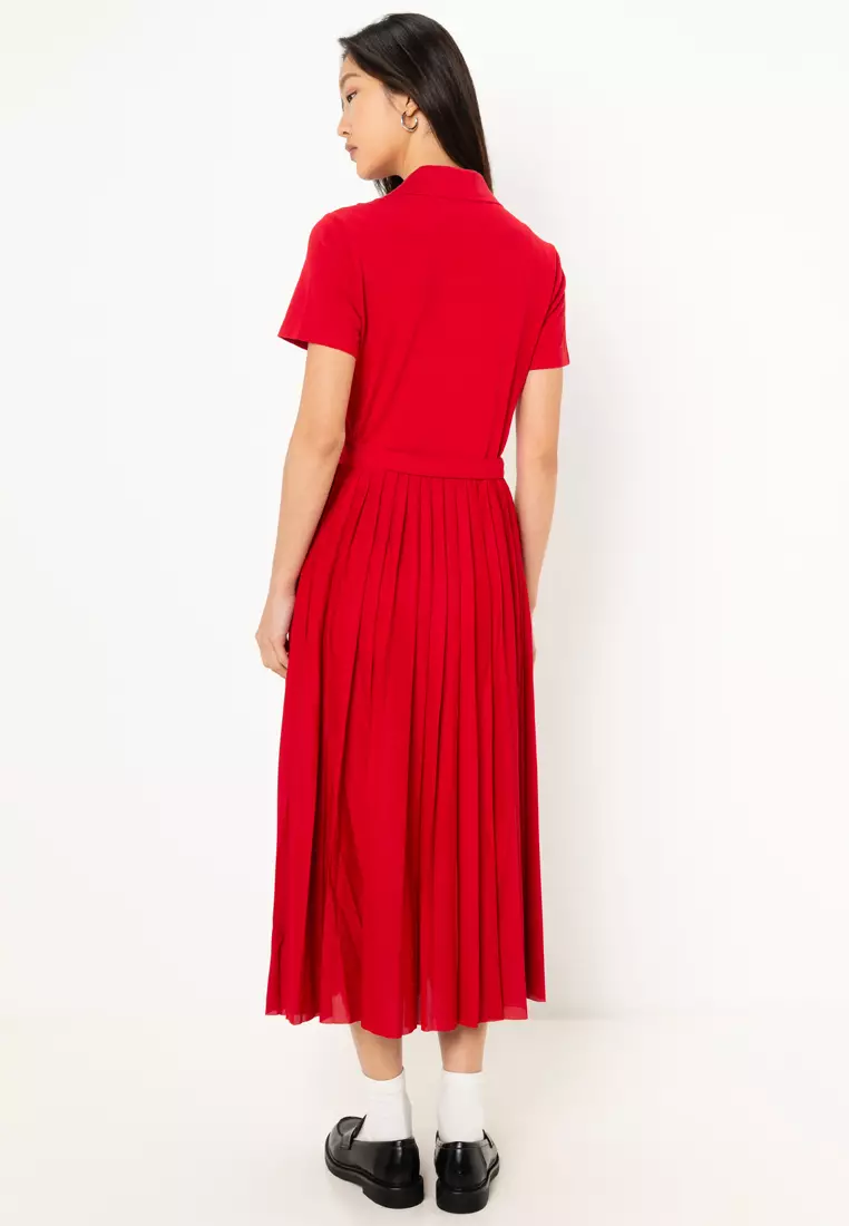 Buy Tommy Hilfiger 1985 Pleated Wrap Polo Dress Tommy Mainline