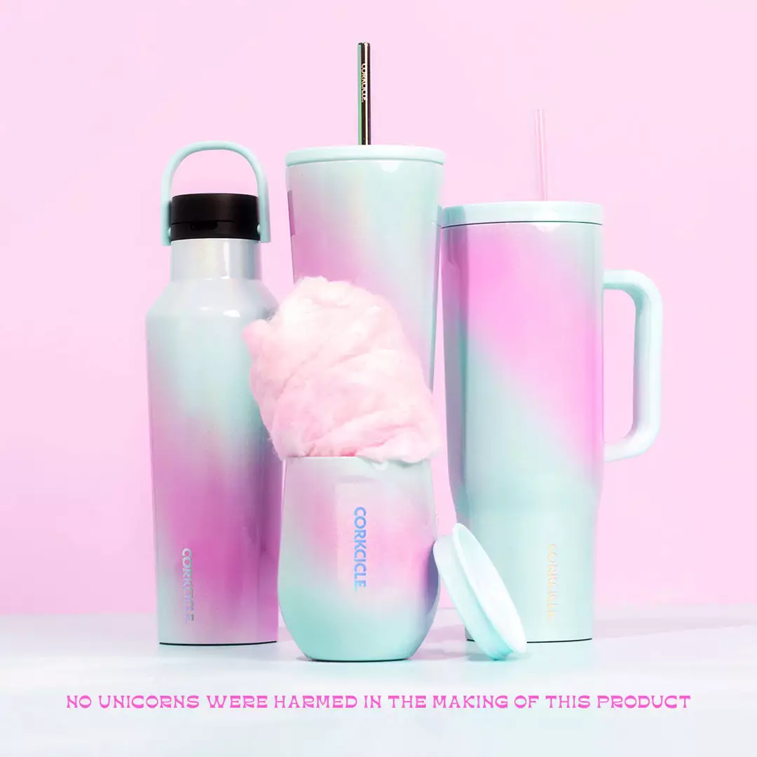 CORKCICLE Stemless 12oz - Unicorn Wonderland
