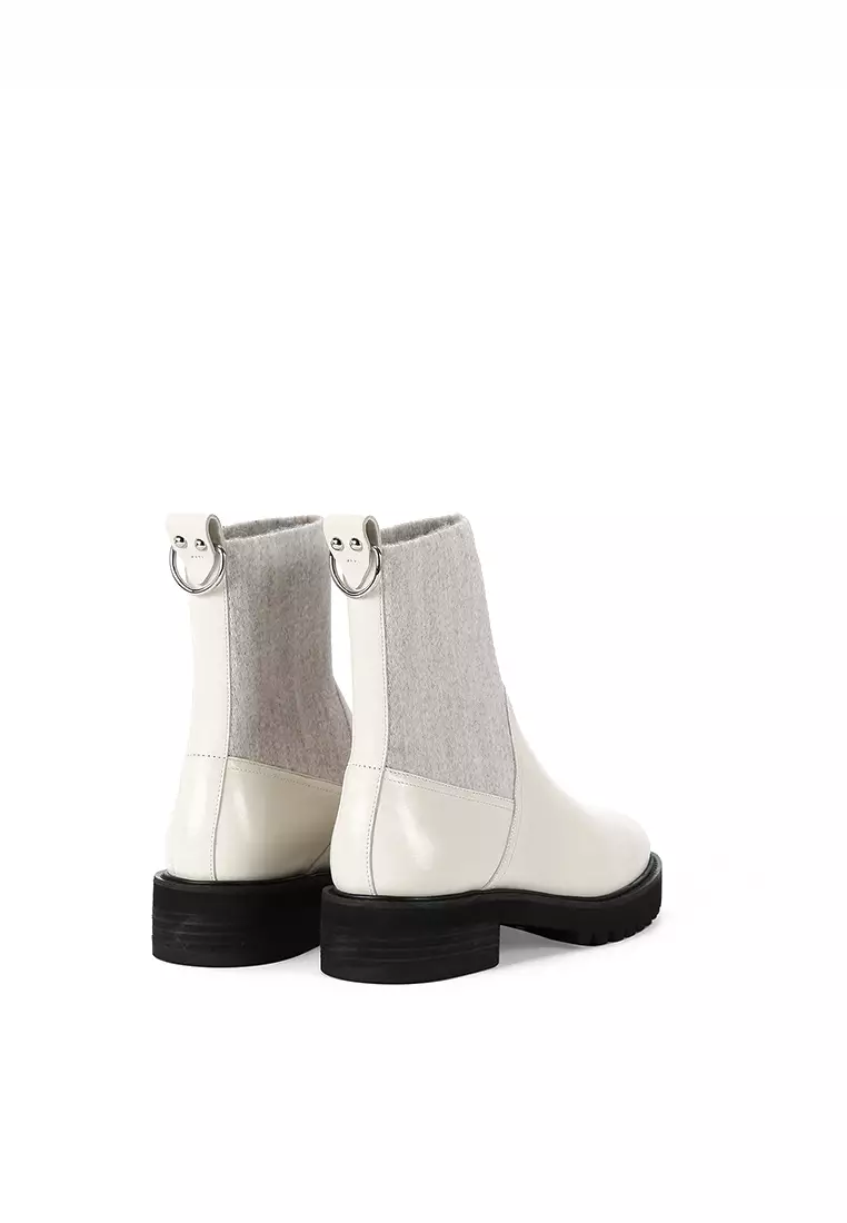 Cloth shop ankle boots