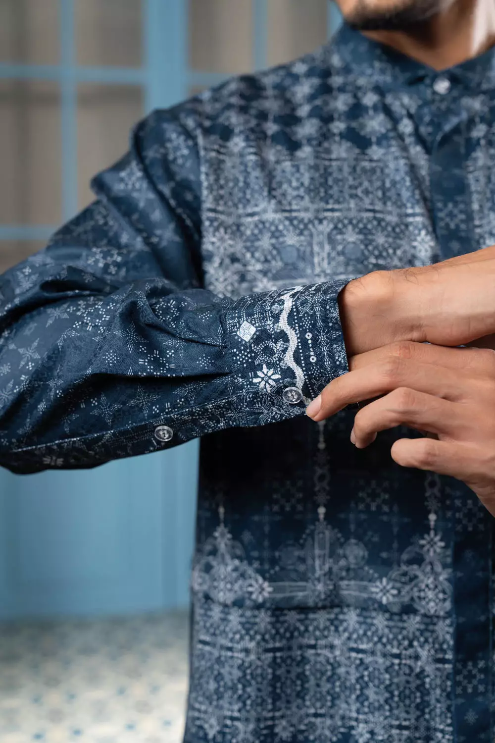 Klamby - Diyasmara Long Shirt Men Andala