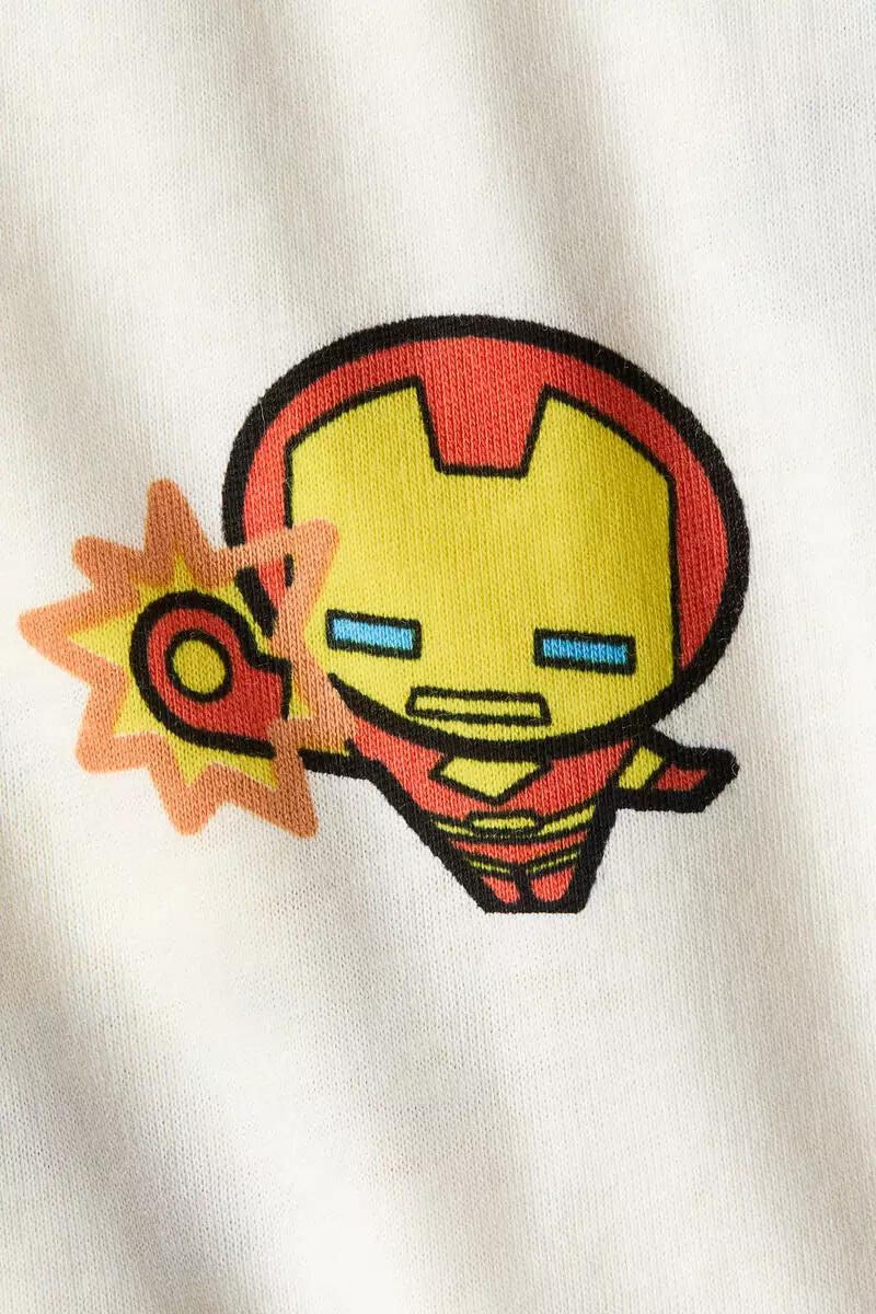 3-pack printed T-shirts