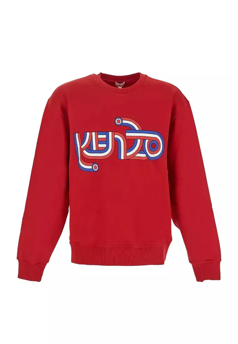 Red kenzo sweatshirt mens outlet