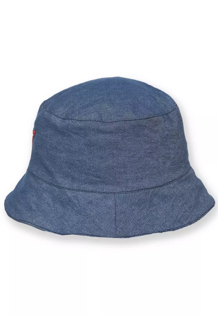 Men Bucket Hat Blue