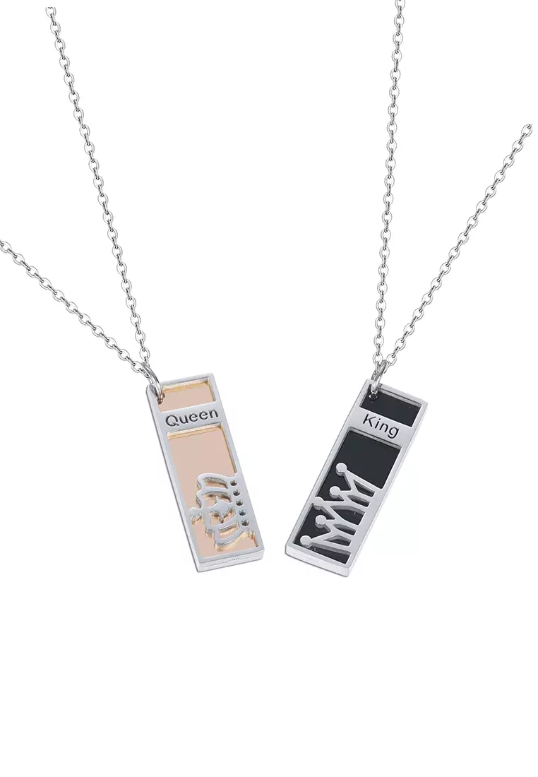 Silverworks hotsell couple necklace