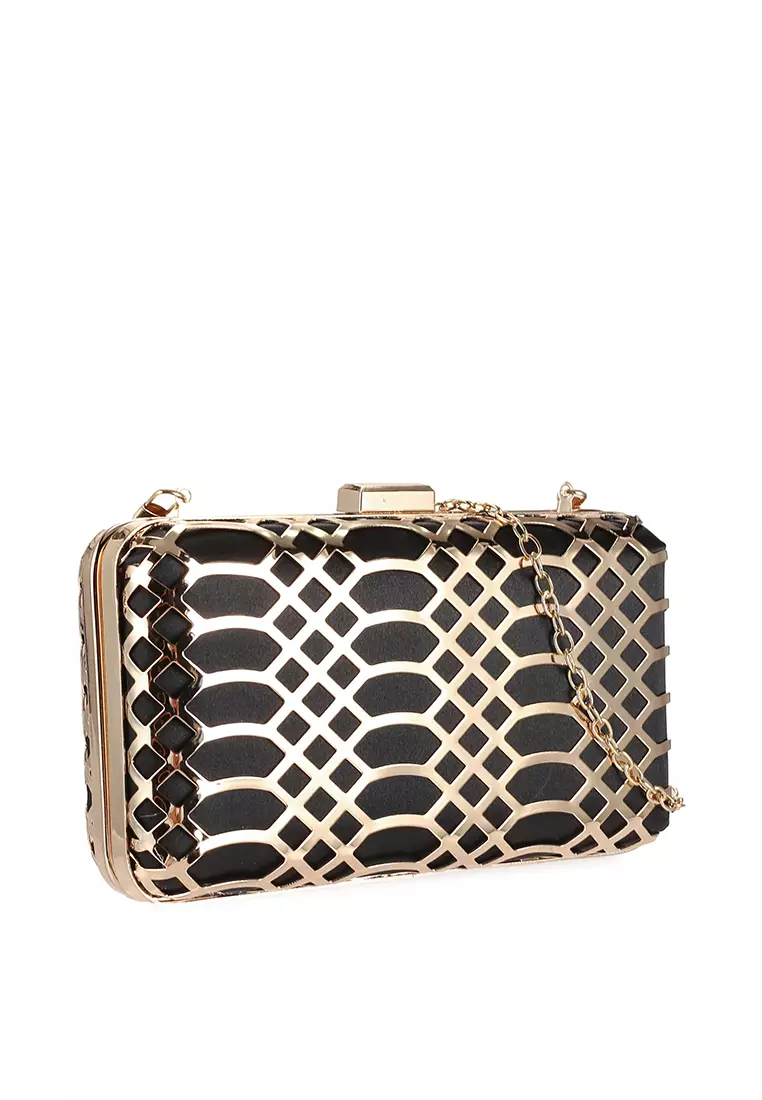 Buy Papillon Clutch Gold Belvo Clutch Bag 2024 Online ZALORA