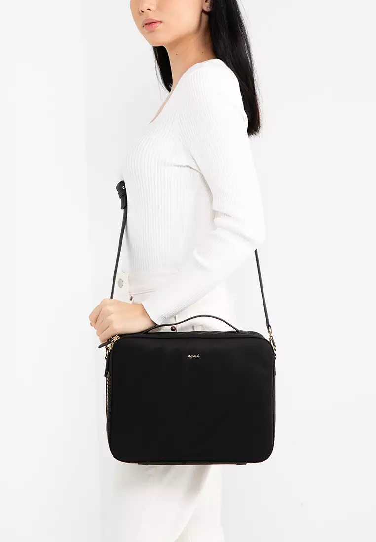 Agnes b nylon backpack deals
