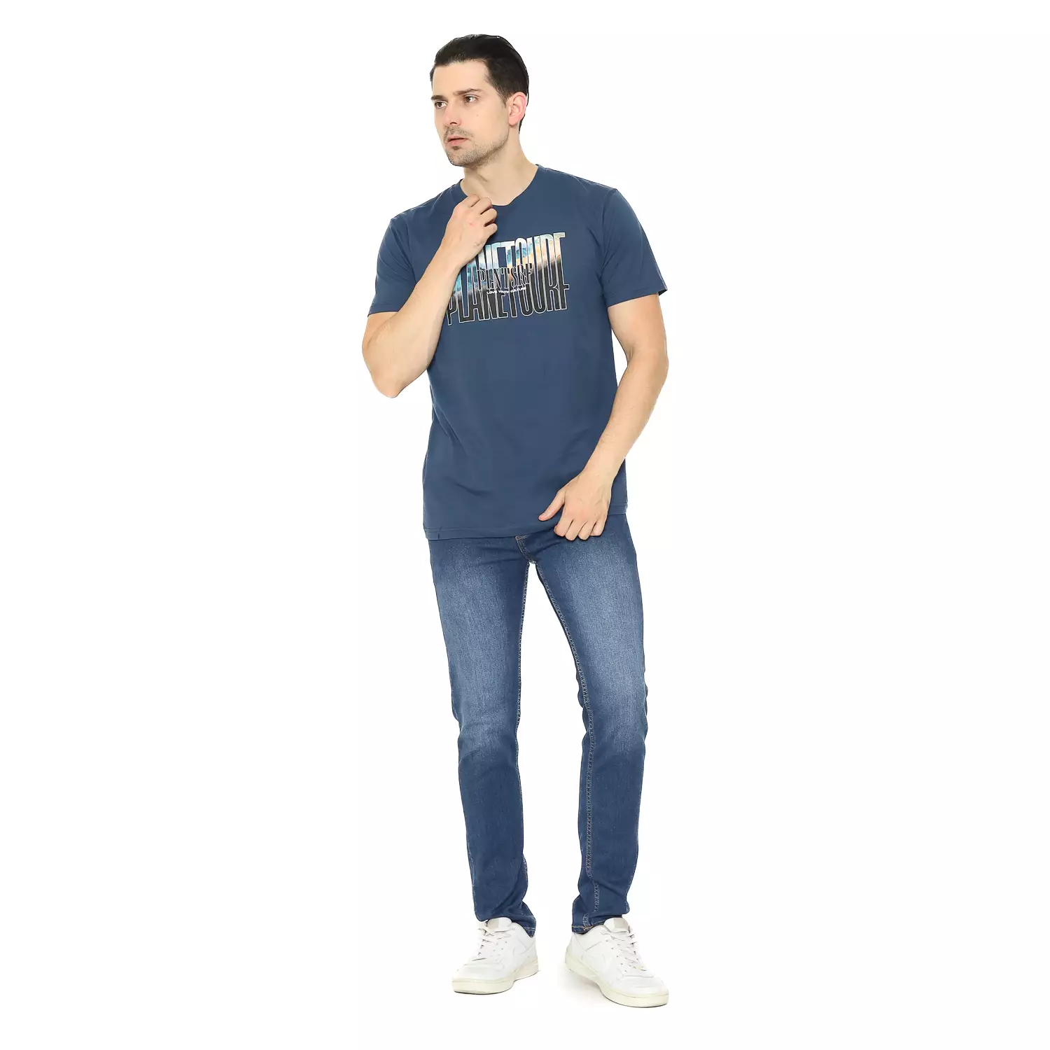 Planet Surf Clothing Kaos Lengan Pendek Pria Escape Men Tee Planet Surf