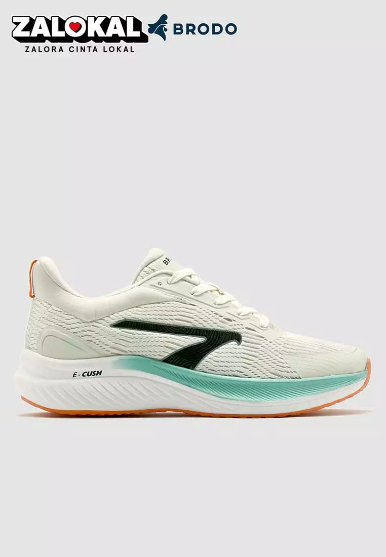 Jual Brodo BRODO - Sneakers Active Inizio Whisper Green Original 2026 ...