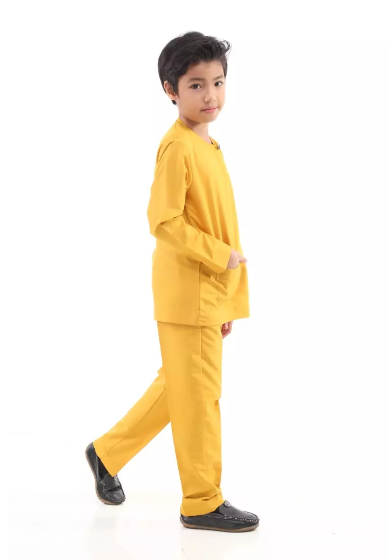 Baju Melayu Moden Teluk Belanga For Kids