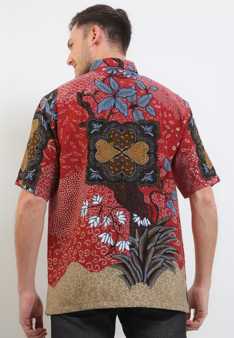 Hem Regular Fit Batik 4 Hati