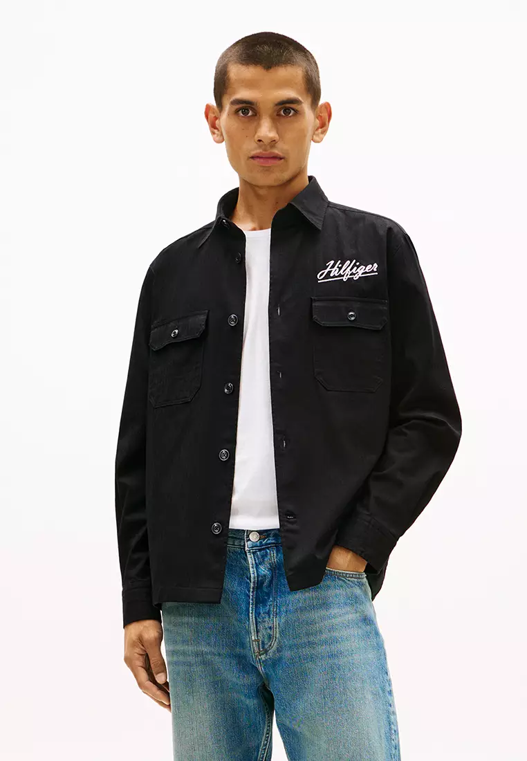 Herringbone Overshirt - TH Mainline