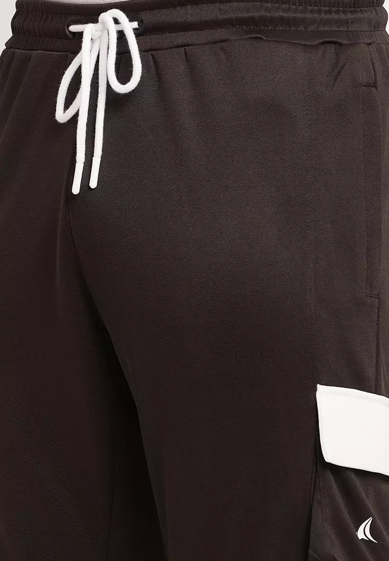 Mens Black Active Workout/Running Jogger Pants