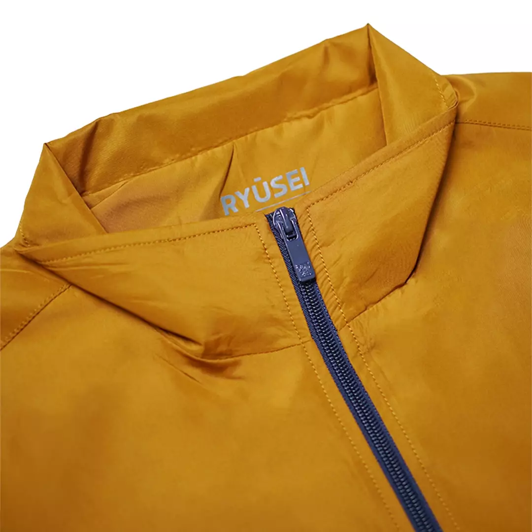 Ryusei Windbreaker Jacket Kasai Mustard - Jaket Parasut