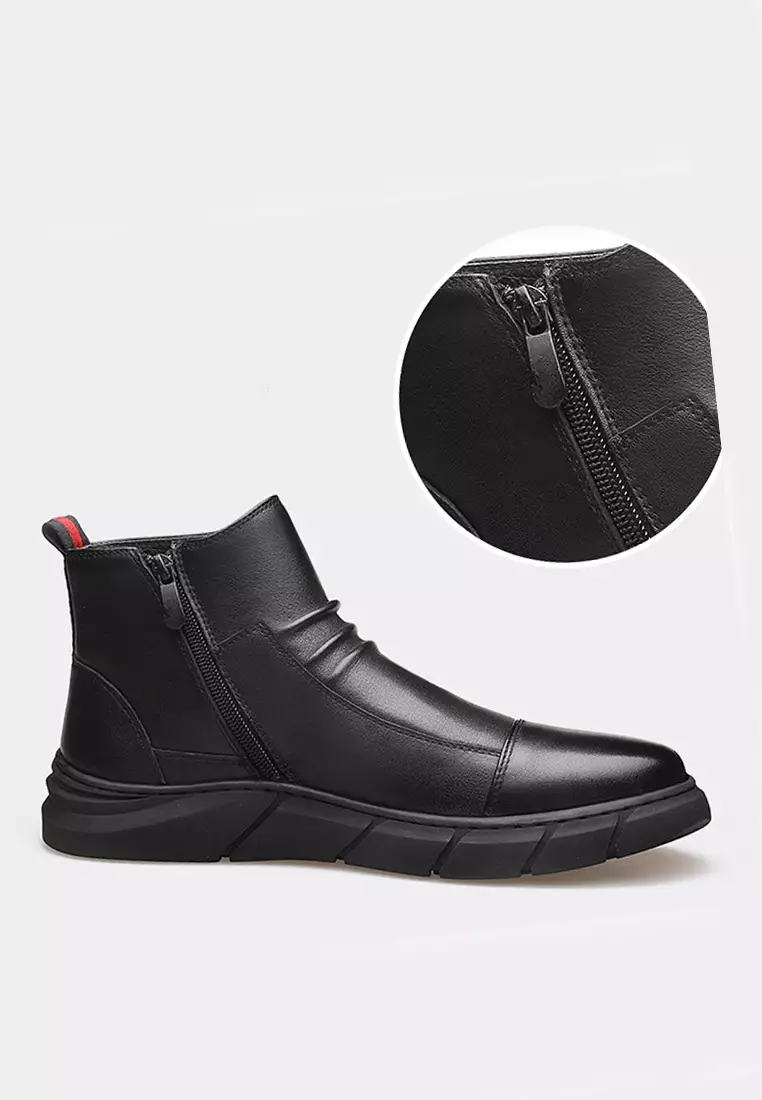 Buy Twenty Eight Shoes VANSA Fashion Leather High Top Boots VSM