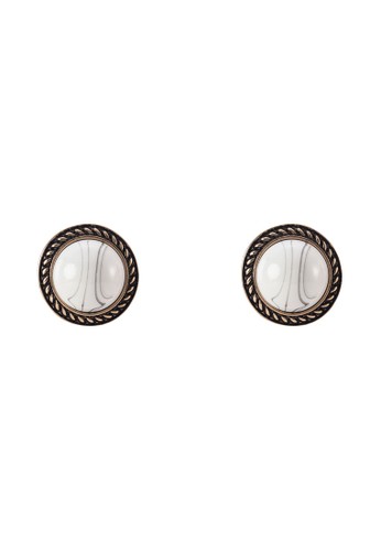 Hzalora退貨ailidda 圓形耳環, 飾品配件, 飾品配件