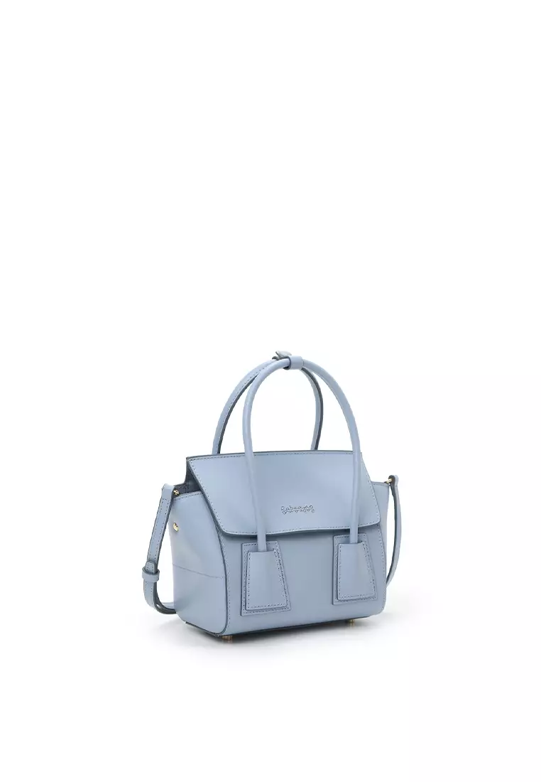 UNNI Mini Top Handle Bag - Baby Blue