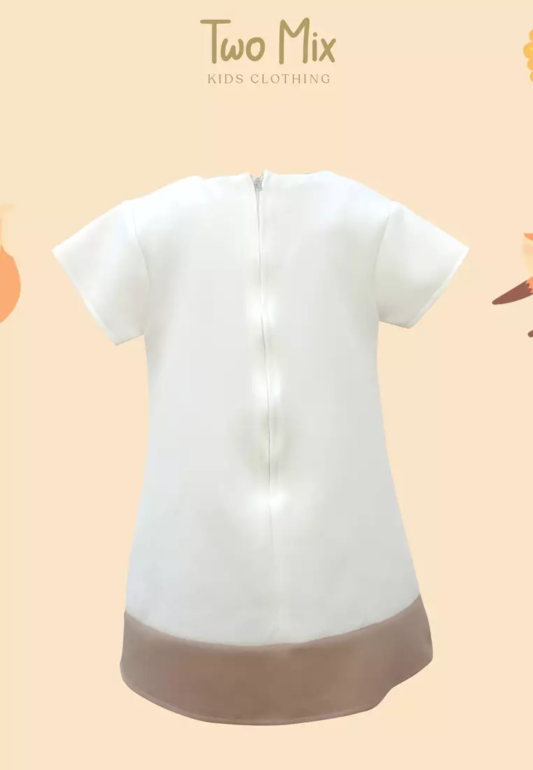 TWO MIX Baju Anak Perempuan Cute Rabbit + GRATIS TAS ANAK LUCU 1-8 Tahun 4231