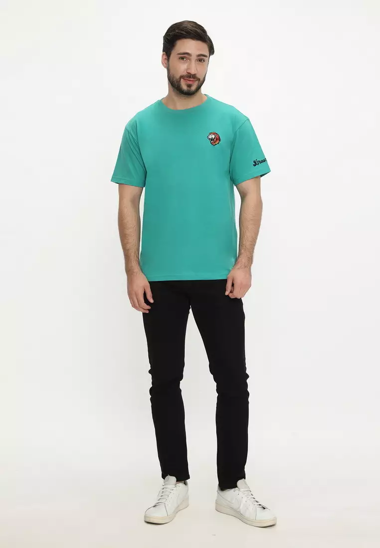 NX T-Shirt Cotton Combed Tebal Sablon Bordir Pria 207370171