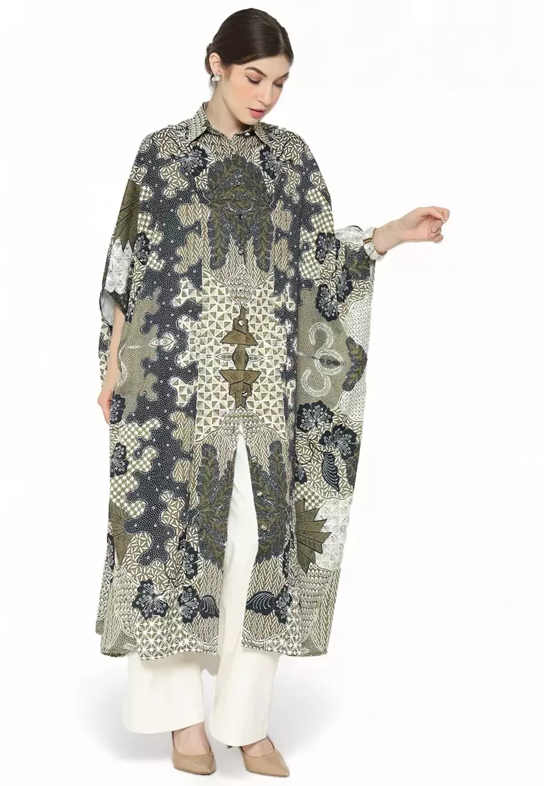 Kanzi Collared Kaftan