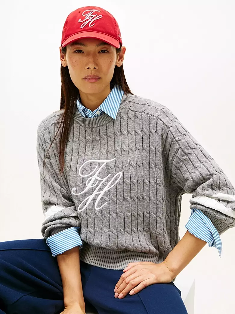 Tommy Hilfiger - Logo Embroidery Twill Baseball Cap