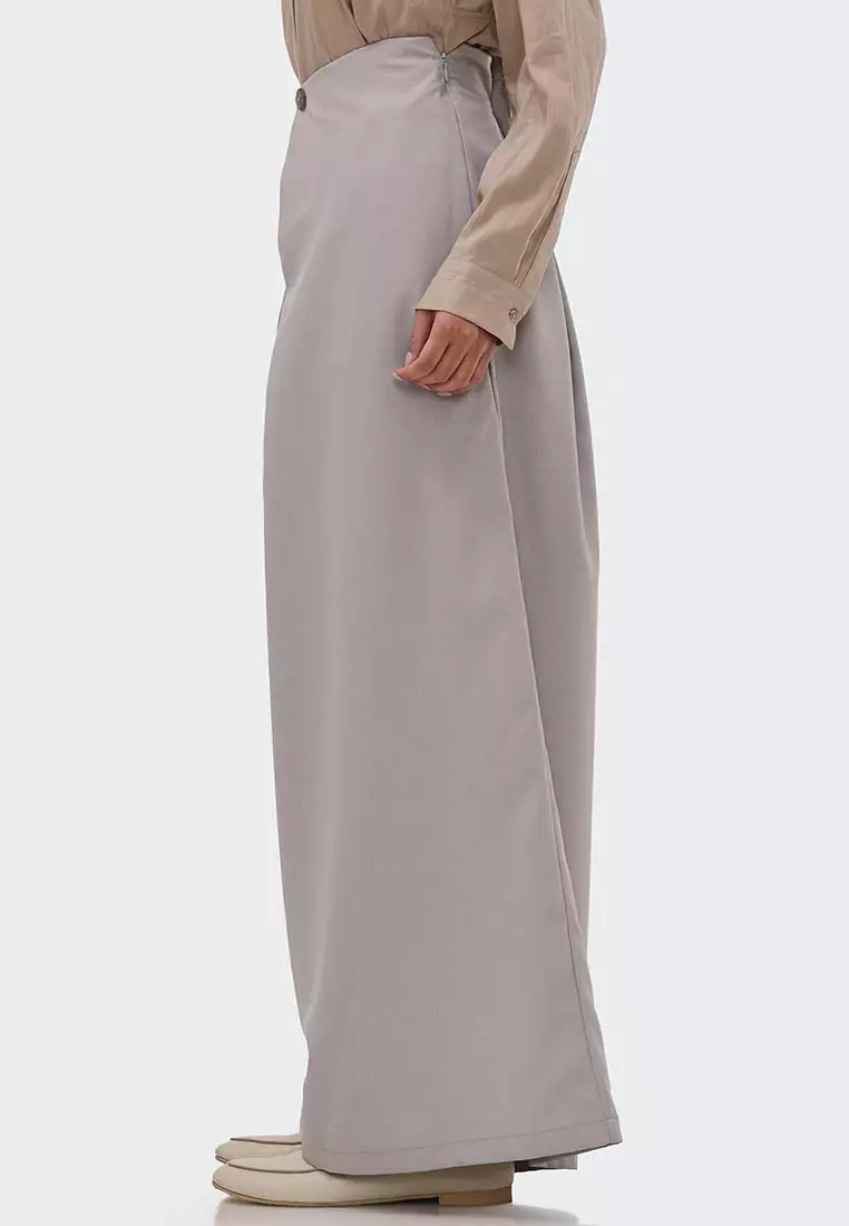 Ria Miranda Ash Grey Kilah Pants