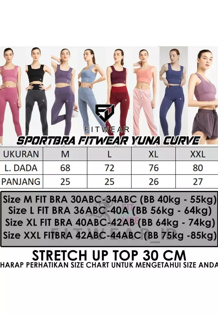 Fitwear - Yuna Curve SportBra - Part 2 - Navy