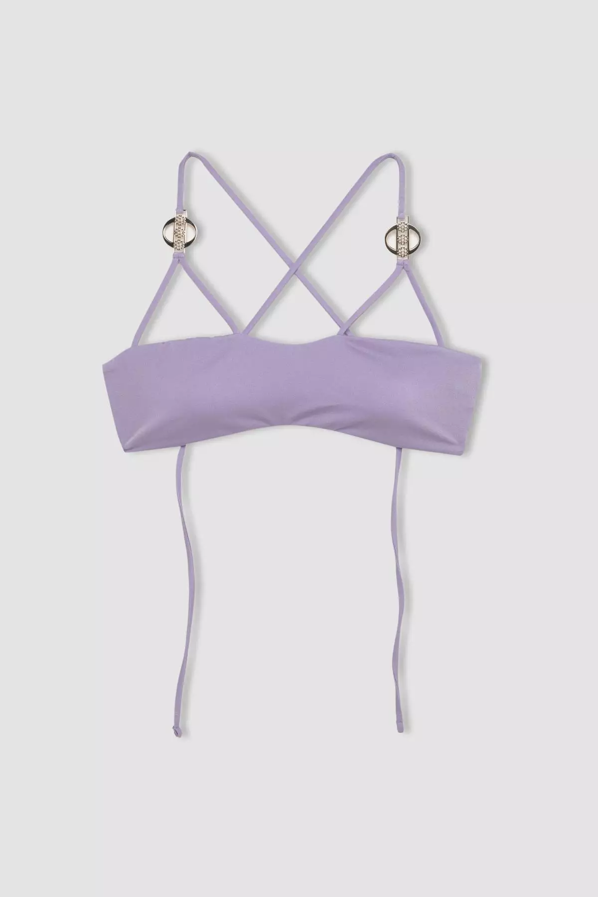 Buckle Strap Bikini Top