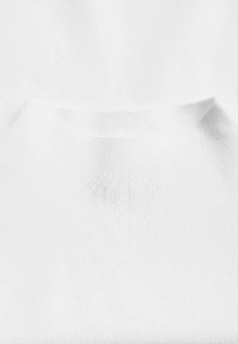 Knitted Sweater with Perkins Neck