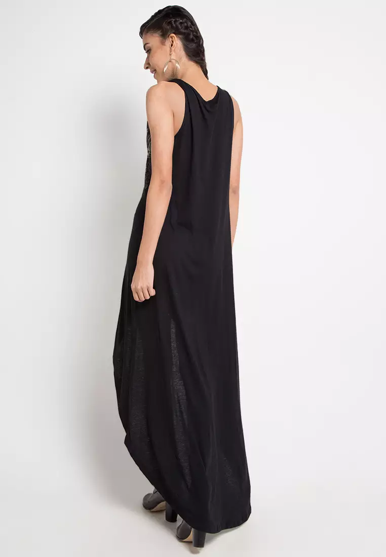 Jual Religion Rose Wings Maxi Dress Original 2024 ZALORA Indonesia
