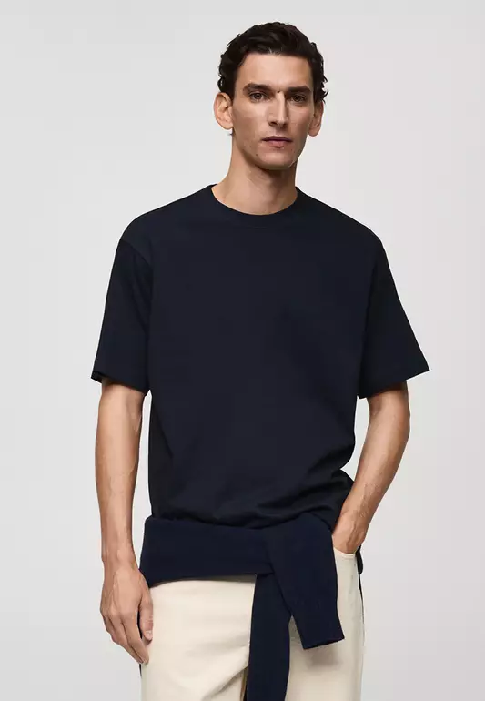 100% Cotton Relaxed-Fit T-Shirt