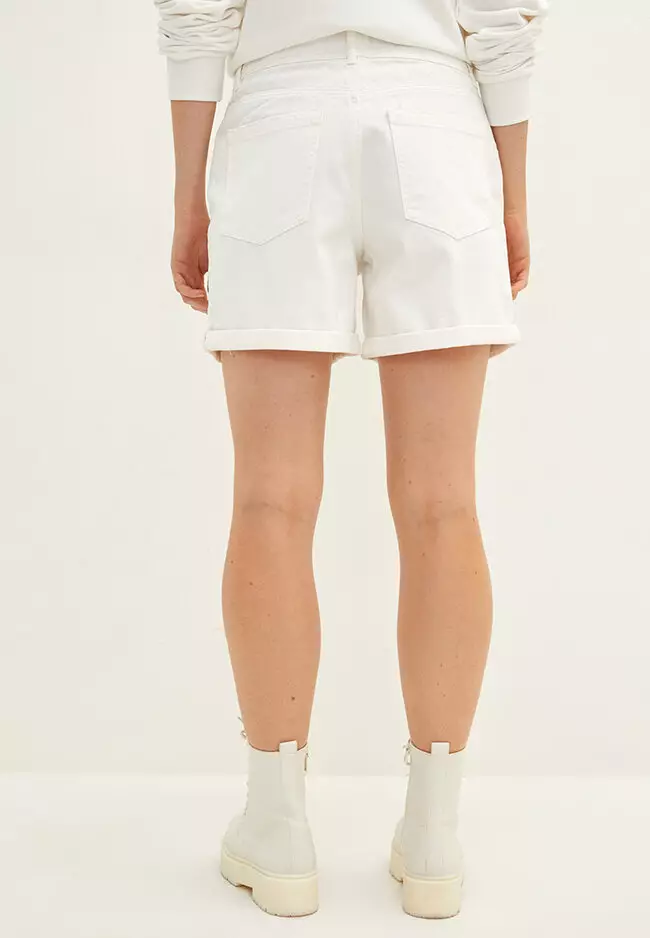 White jean shorts womens new arrivals