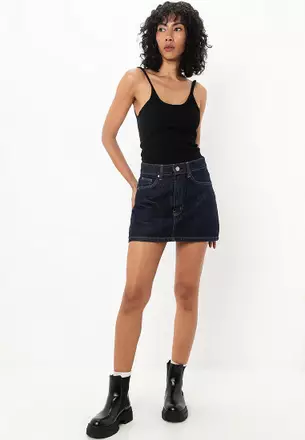 スカート momentel hong kong mini skirt MOMENTEL / Hong Kong Photo Mini Skirt | I/O PORT