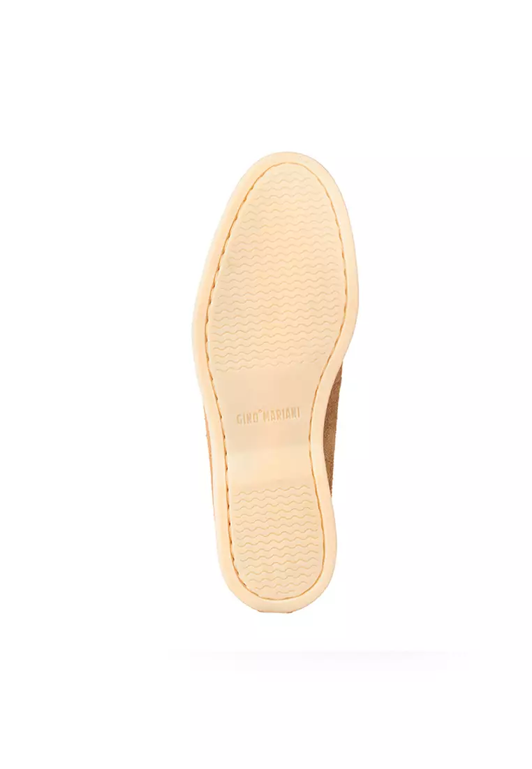 Sepatu Wanita Casual Loafer Moccasin Gino Mariani Emery 1 Tan